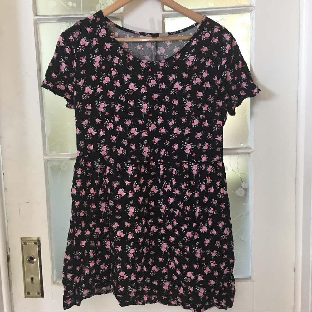 Floaty Floral Mini Dress